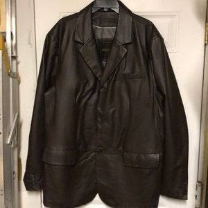 Vintage Excelled Genuine leather Jacket. BrownXLT